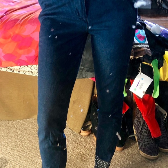 Alexa Chung Madewell high waist jeans 27 custom S - Picture 3 of 6